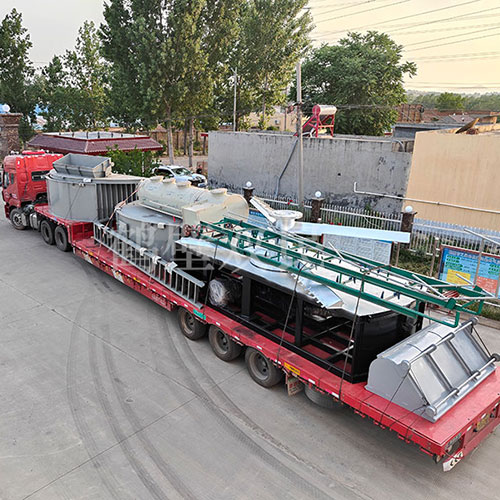 雙民環保118立方米發酵罐裝車發貨！